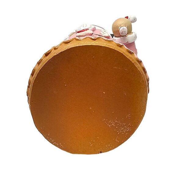 Cupcake and Candy Cane Solider Christmas 10" Resin Nutcracker - Picture 5 of 5